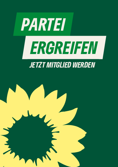 Partei ergreifen. Jetzt Mitglied werden