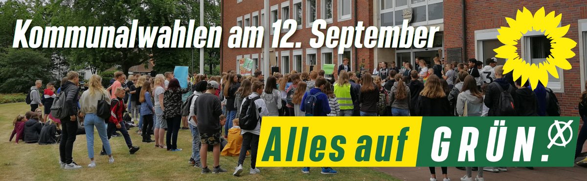 Kommunalwahlen am 12. September: Alles auf GRÜN.